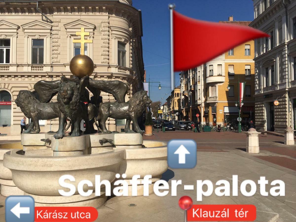 Schaeffer Palace Leilighet Szeged Eksteriør bilde